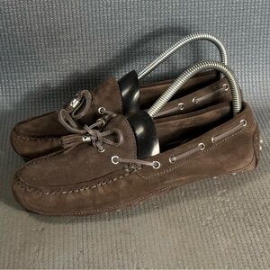 Cole Haan Women’s Suede Leather Driving Shoes Moccasins Tassels Size 6.5